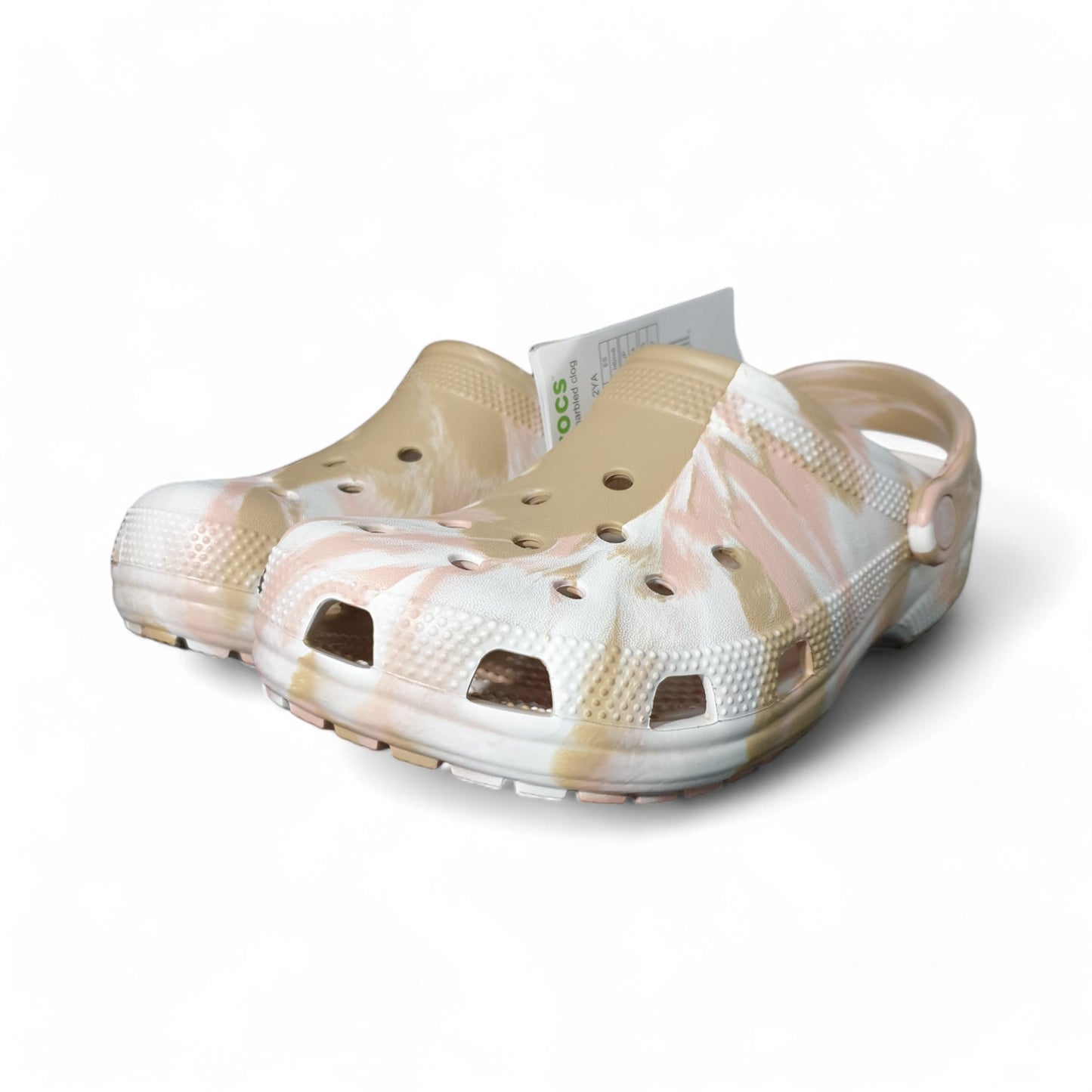 Crocs Classic Marbled Clog Chai Pink Rose