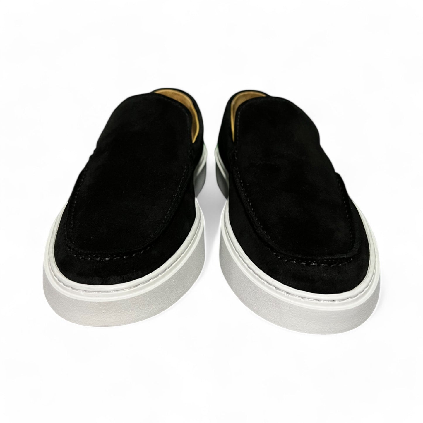 Giorgio 1958 Suede Loafer Sneaker Black
