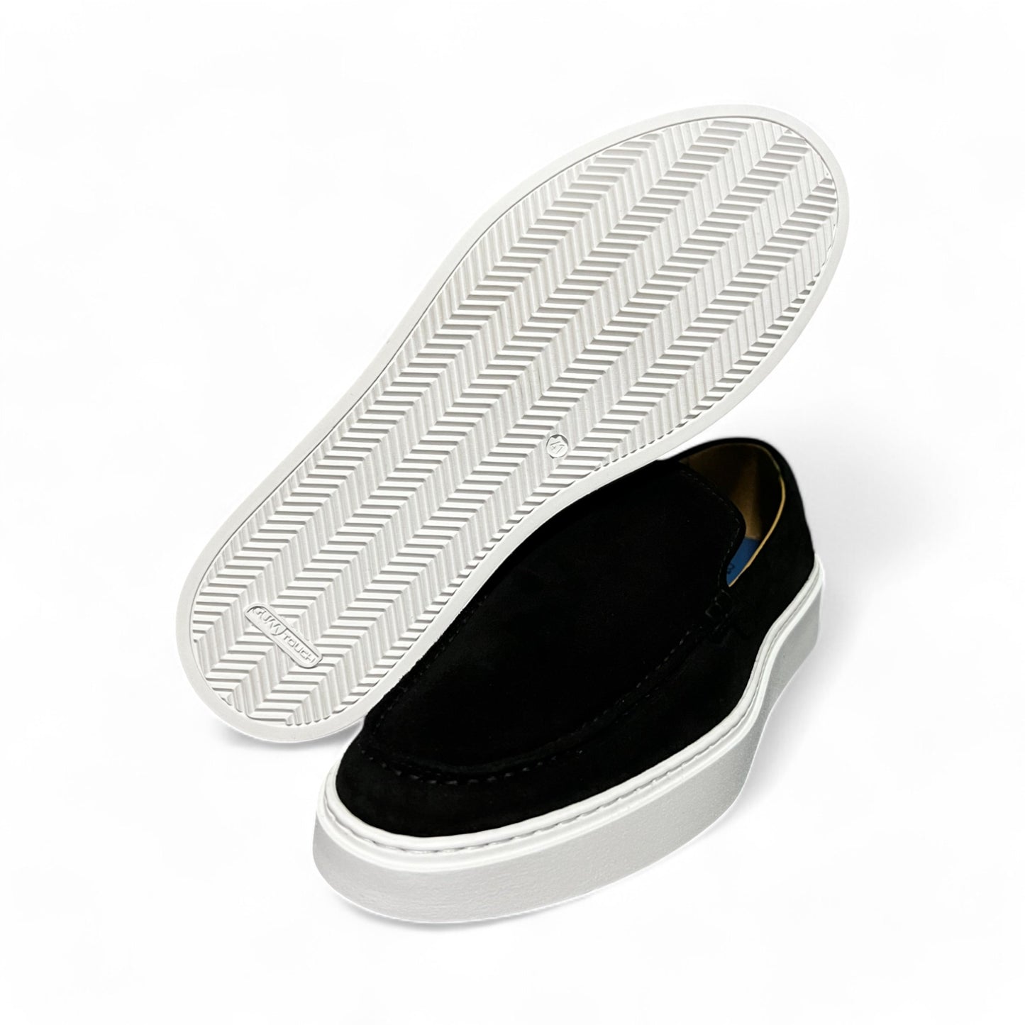 Giorgio 1958 Suede Loafer Sneaker Black