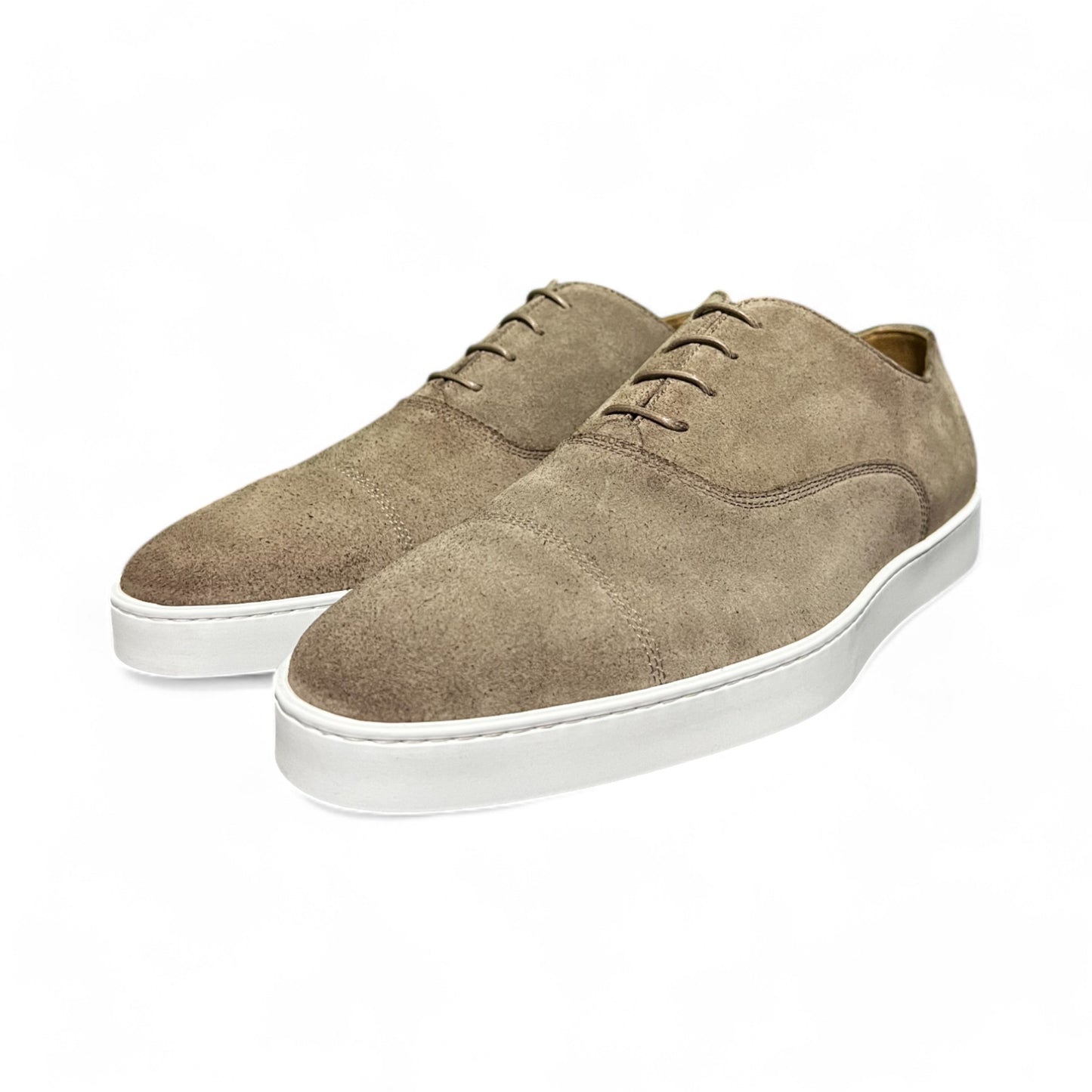 Giorgio 1958 Suede Oxford Sneaker Sand