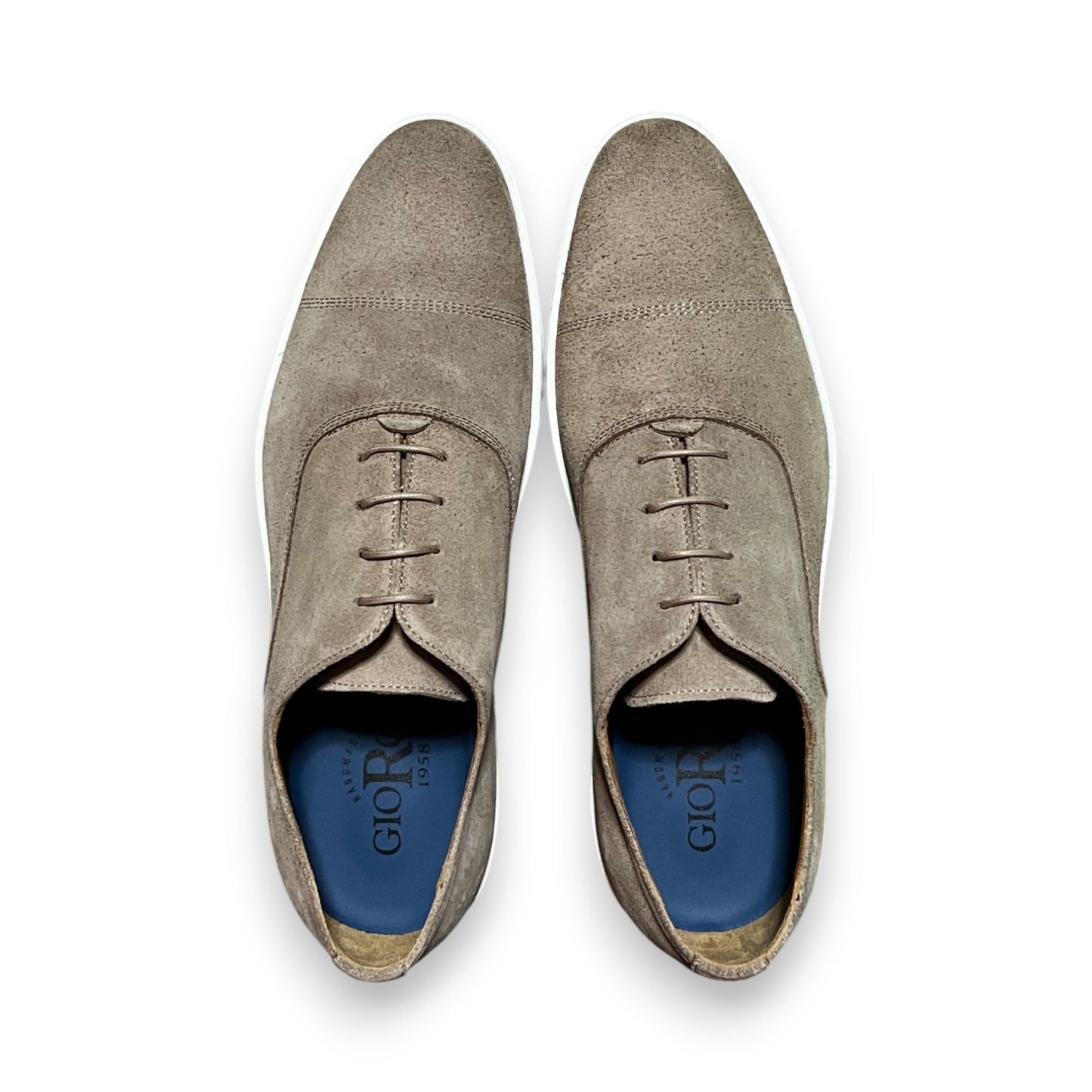 Giorgio 1958 Suede Oxford Sneaker Sand