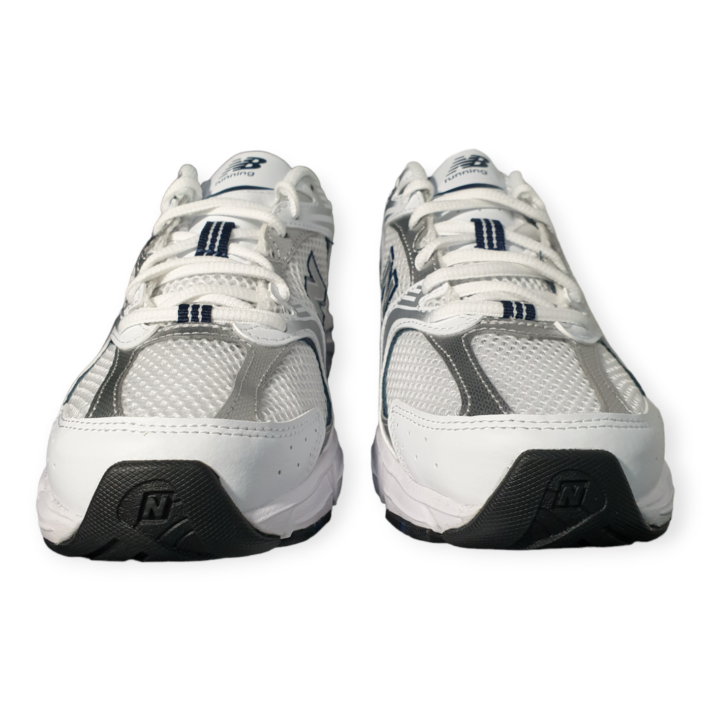 New Balance 530 White Silver Navy