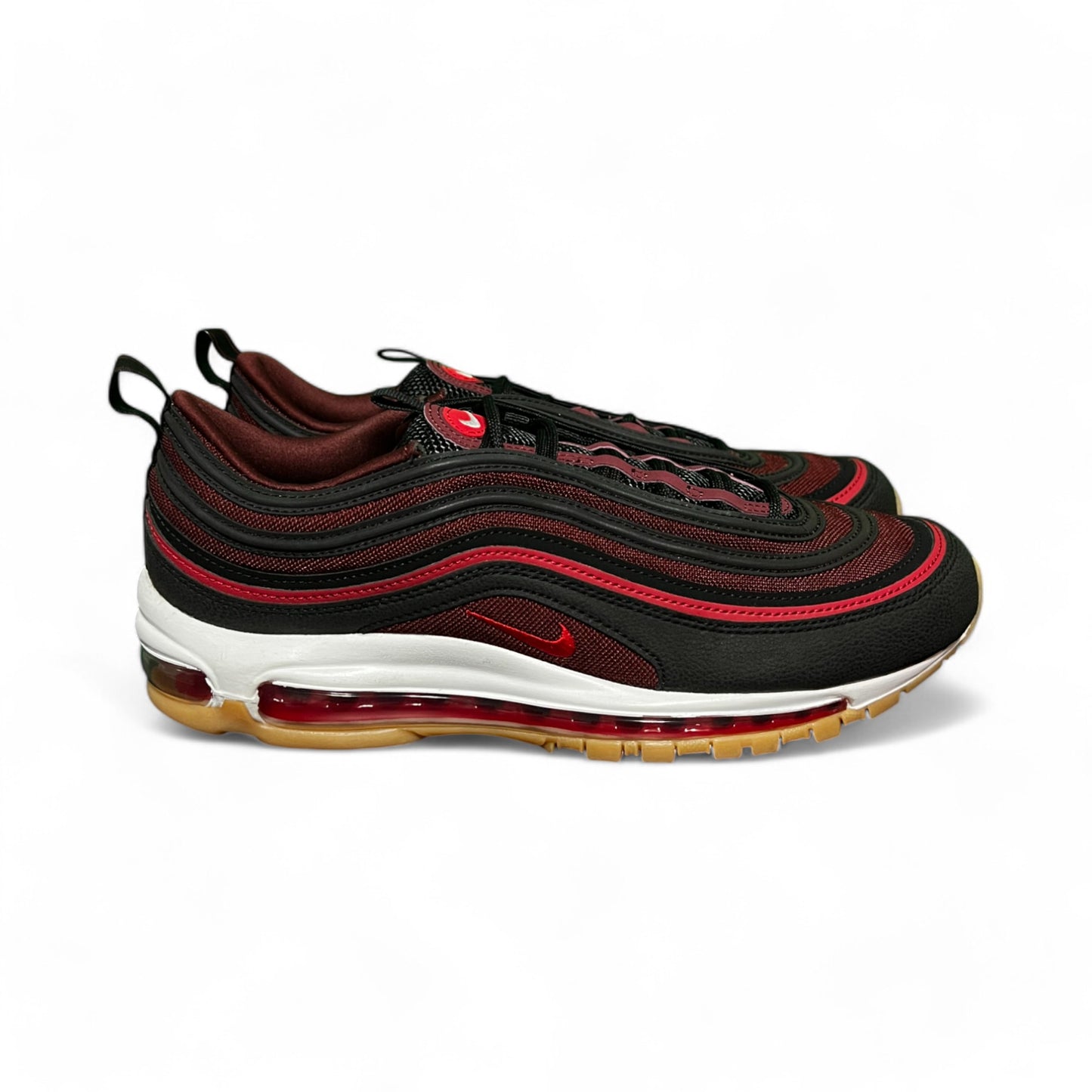 Nike Air Max 97 Black Team Scarlet