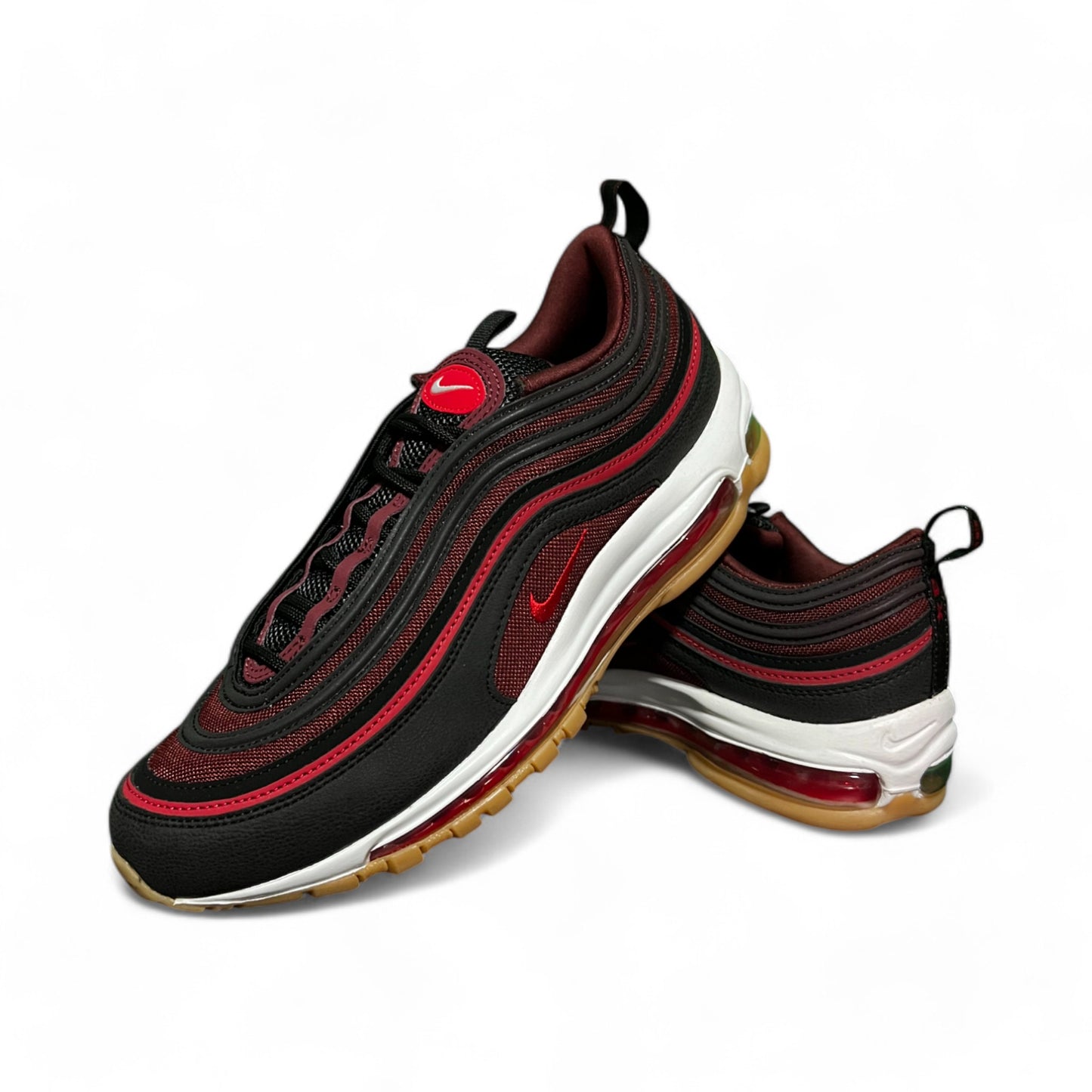 Nike Air Max 97 Black Team Scarlet