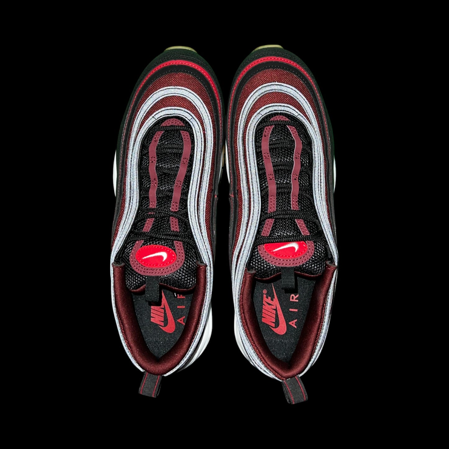 Nike Air Max 97 Black Team Scarlet