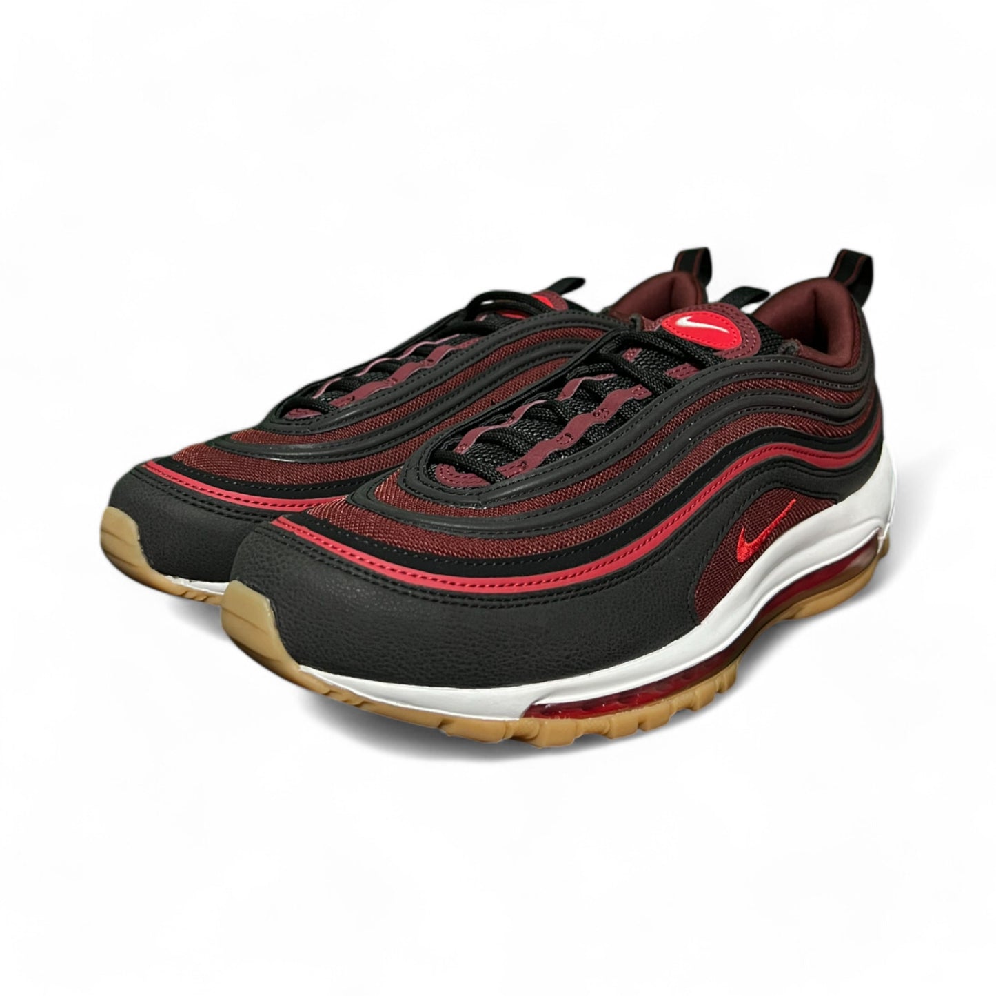 Nike Air Max 97 Black Team Scarlet