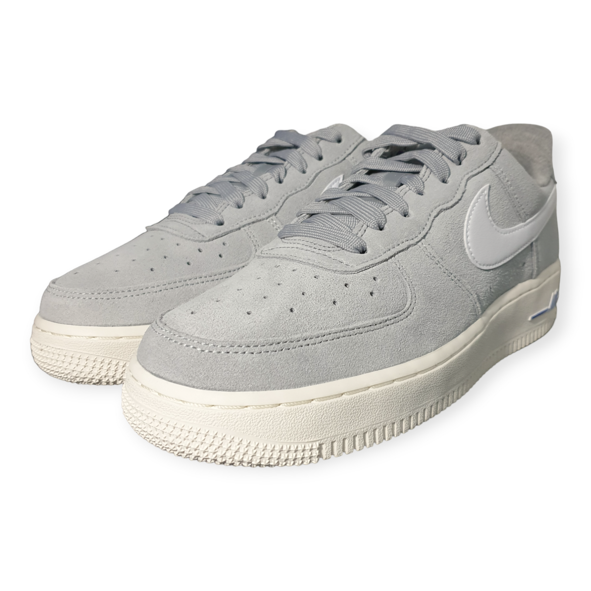 Nike Air Force 1 Low Light Smoke Grey White Sail Hyper Royal