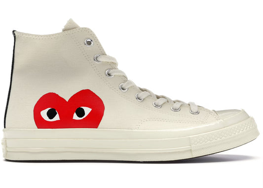 Converse Chuck Taylor All-Star 70 Hi Comme des Garçons PLAY White