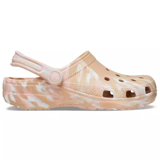 Crocs Classic Marbled Clog Chai Pink Rose