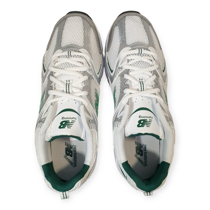 New Balance 530 White Nightwatch Green