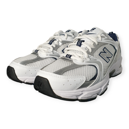 New Balance 530 White Silver Navy
