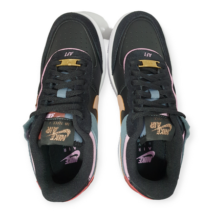 Nike Air Force 1 Low Shadow Black Light Arctic Pink Claystone Red