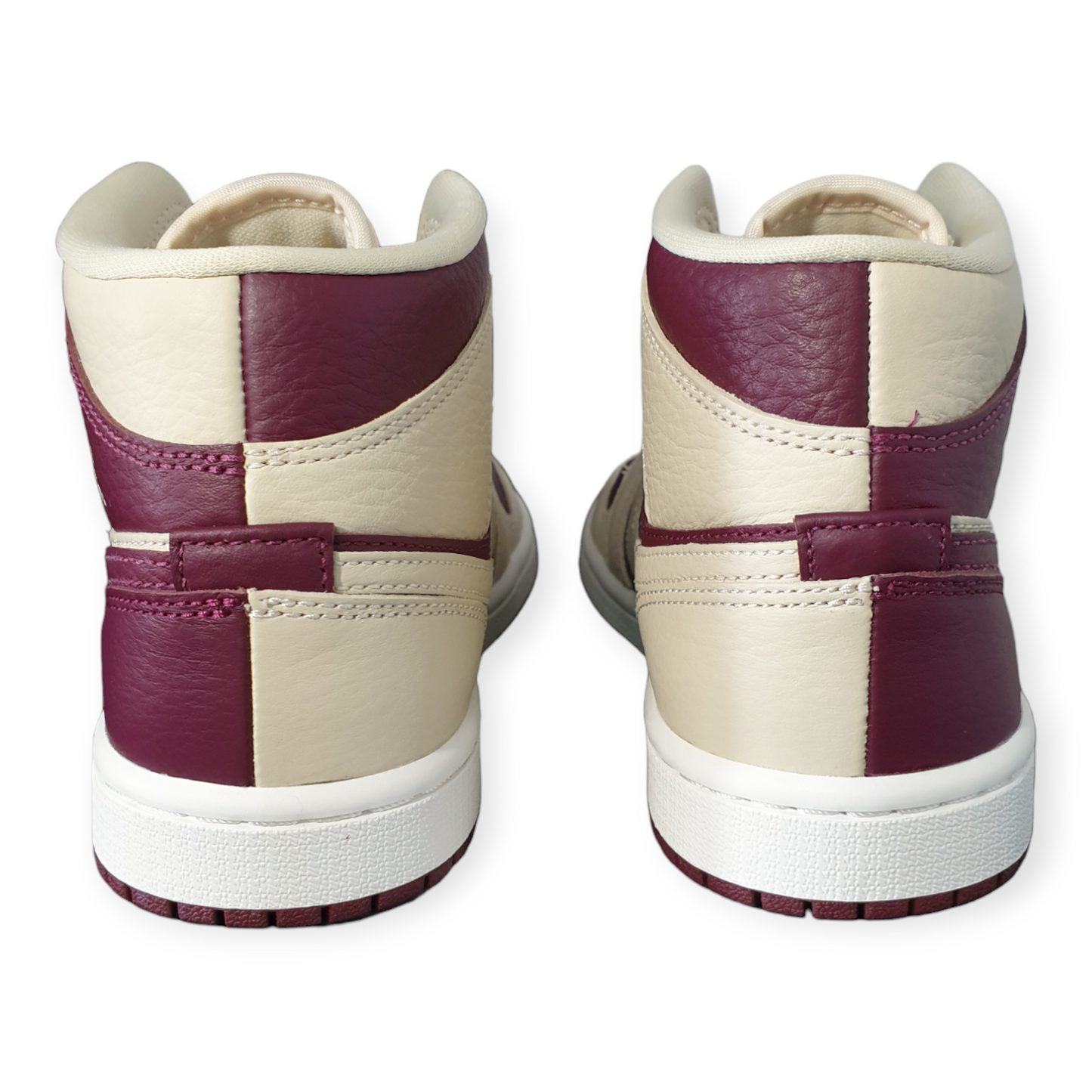 Nike Air Jordan 1 Mid SE Split Beach Cherrywood Red