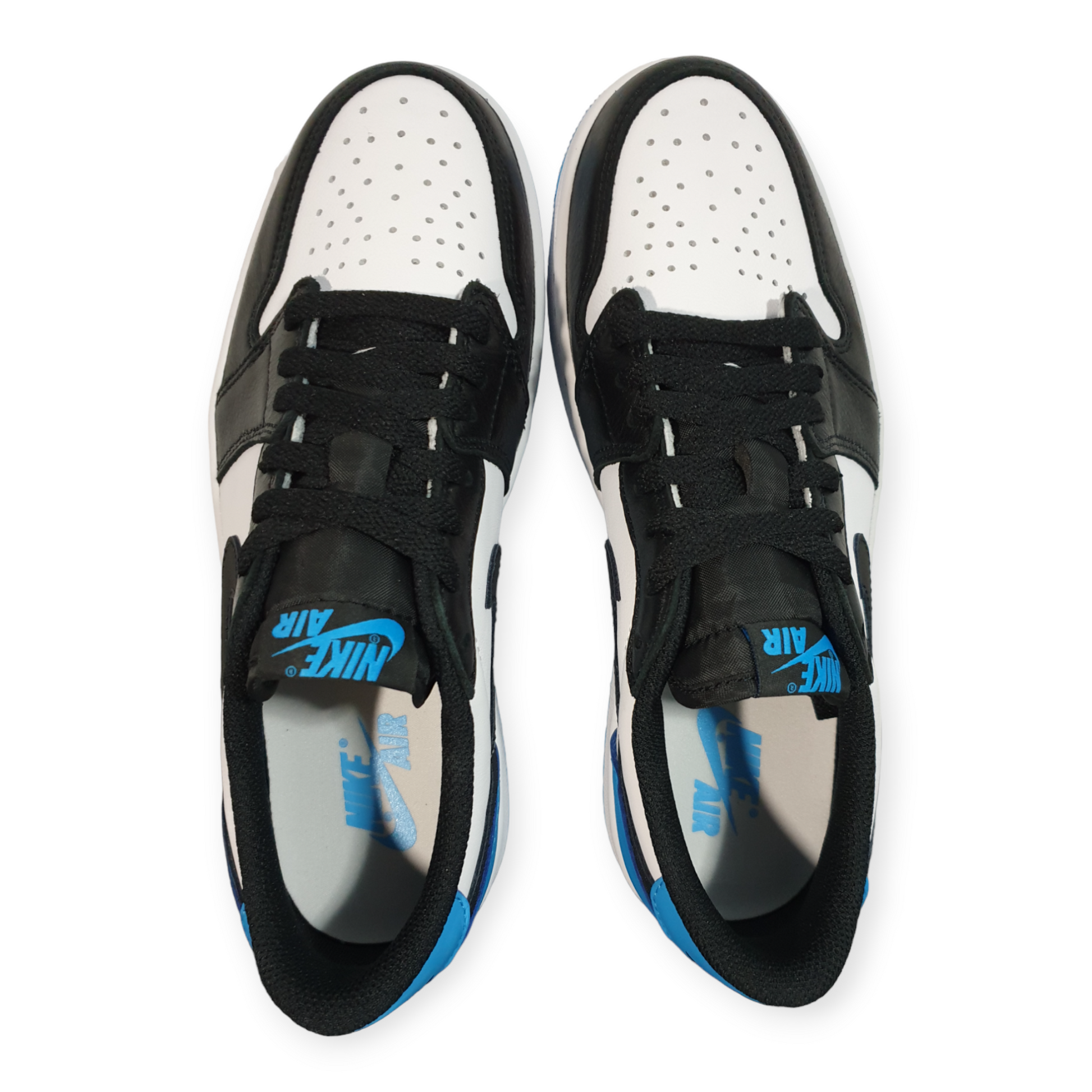 Nike Air Jordan 1 Retro Low OG Black Dark Powder Blue Nike Air Jordan 1 Retro Low OG Black Dark Powder Blue