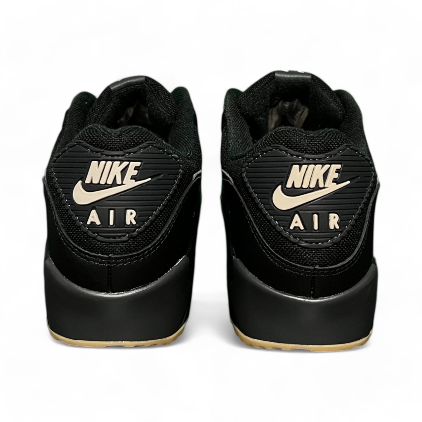 Nike Air Max 90 Black Smoke Grey Gum Reflective