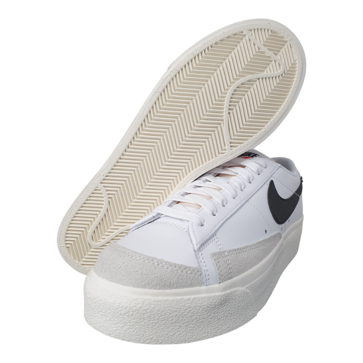 Nike Blazer Low Platform White Black