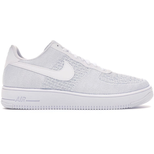 Light gray sneaker with white Nike logo on a white background