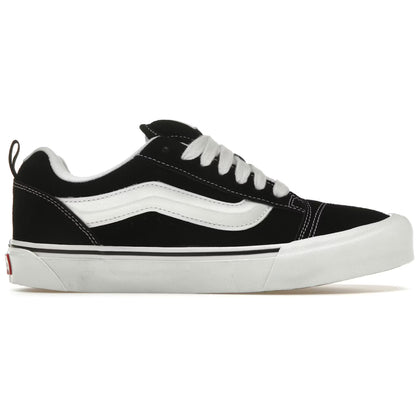 Black and white sneaker on a white background