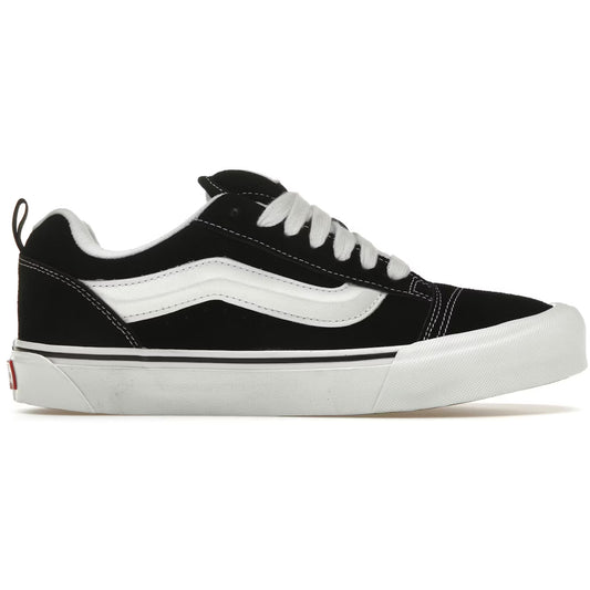 Black and white sneaker on a white background