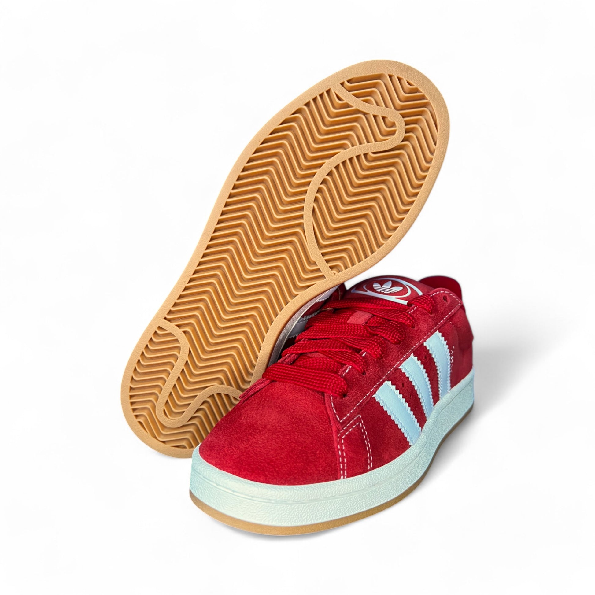 adidas Campus 00s Better Scarlet Cloud White Sneakers.ADM adidas Campus 00s Better Scarlet Cloud White Sneakers.ADM