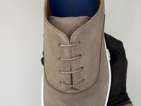 Giorgio 1958 Suede Oxford Sneaker Sand