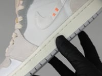 Nike Air Jordan 1 Mid SE Craft Inside Out White Grey