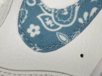 Nike Air Force 1 Low '07 Essential White Worn Blue Paisley