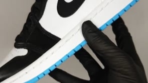 Nike Air Jordan 1 Retro Low OG Black Dark Powder Blue
